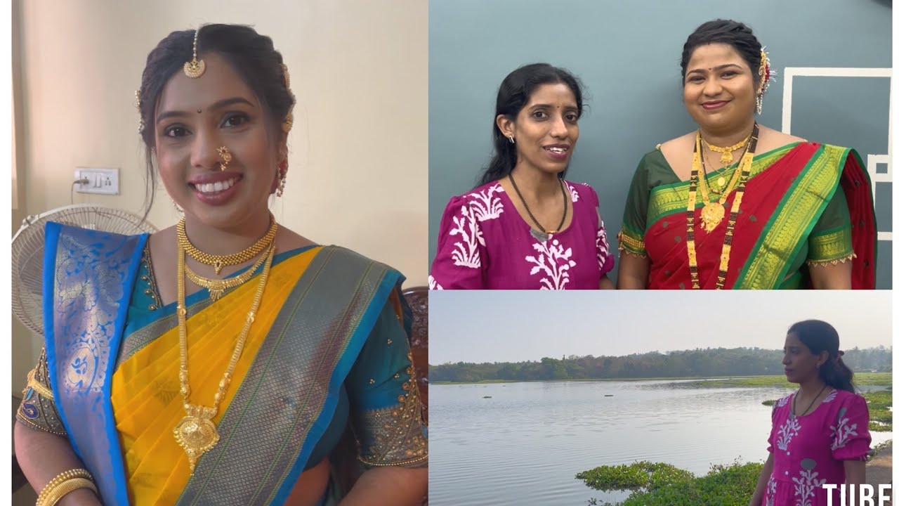 Nikita’s Devkarya Makeover🥰// Stopped At Carambolim Lake✨// A Client At Salon For Diwza Makeover💞