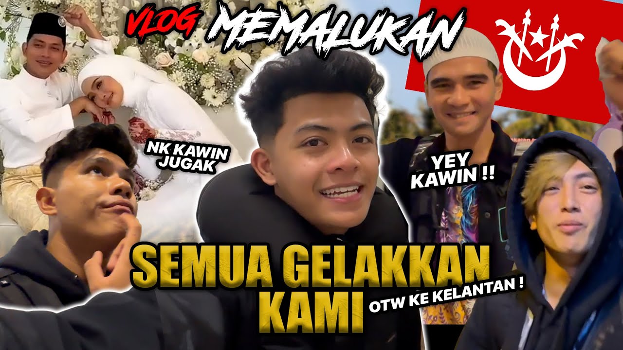 VLOG PALING MEMALUKAN PERGI MAJLIS SULONG!!! SYAHMIE & MAD KHAN MENYESAL PERGI KELANTAN?!!