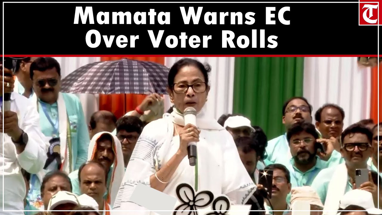 Mamata Banerjee to gherao Election Commission over alleged voter roll changes in Bihar, Bengal