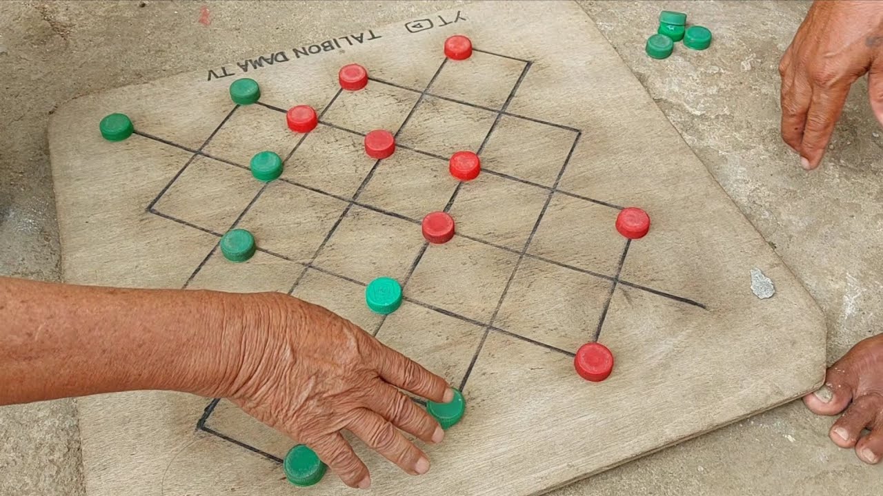 nag asaran ang dalawa master marcial vs rickyboy #boardgame #dama #sports 