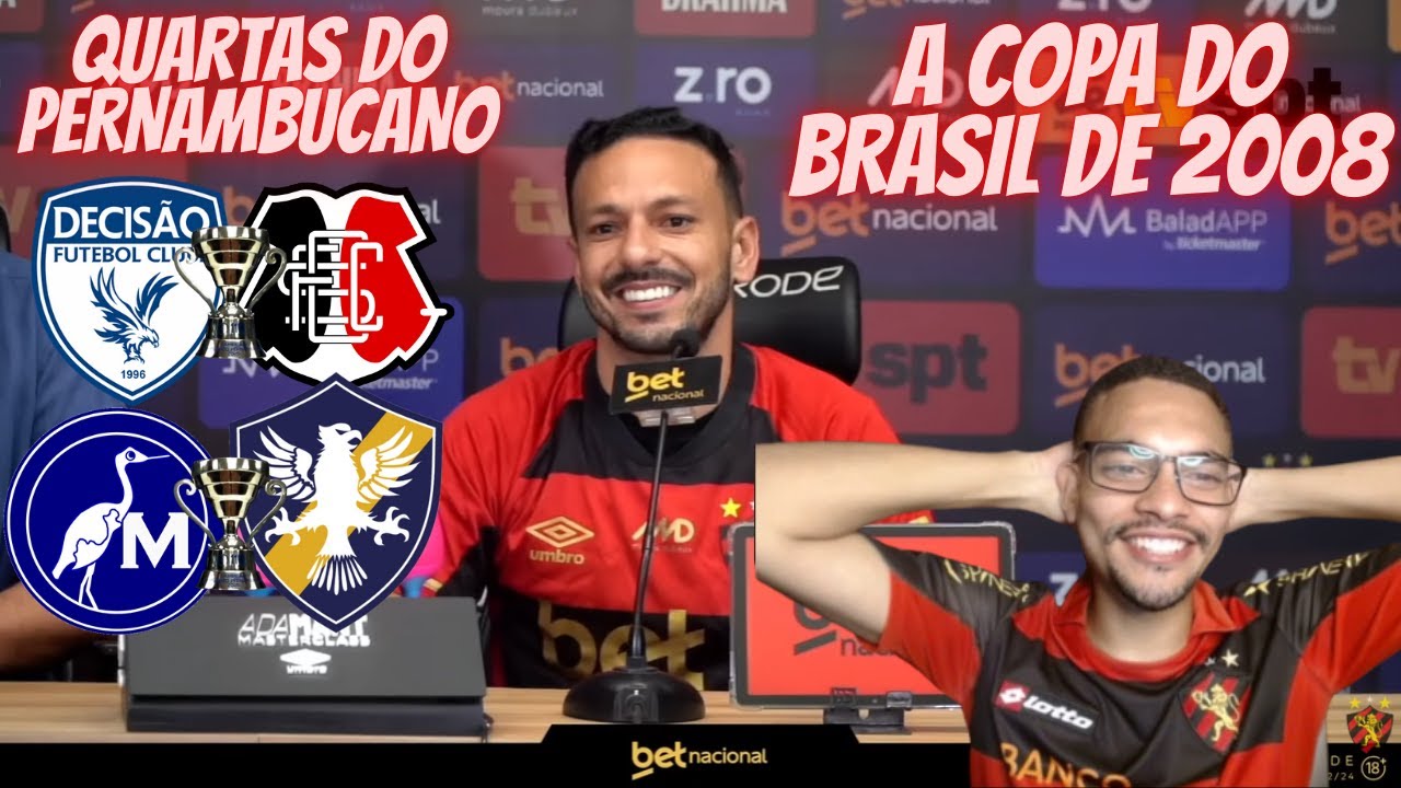 YAGO FELIPE FALA SOBRE A COPA DO BRASIL ! QUARTAS DE FINAL DO PERNAMBUCANO : SANTA CRUZ, RETRÔ