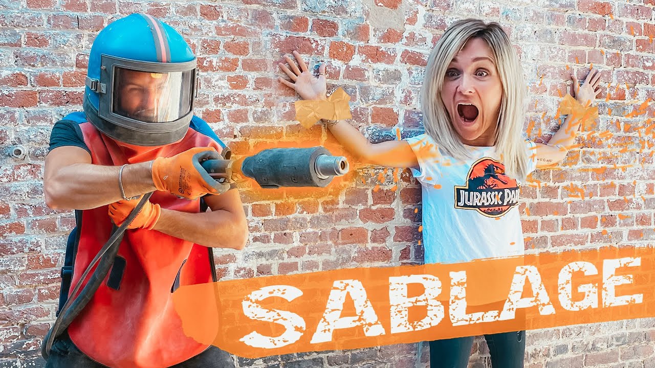 SABLAGE DES MURS EN BRIQUE (et de belles économies !) - EP33