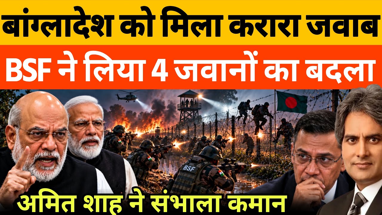 India-Bangladesh Showdown? BSF Casualty Claims & Military Response