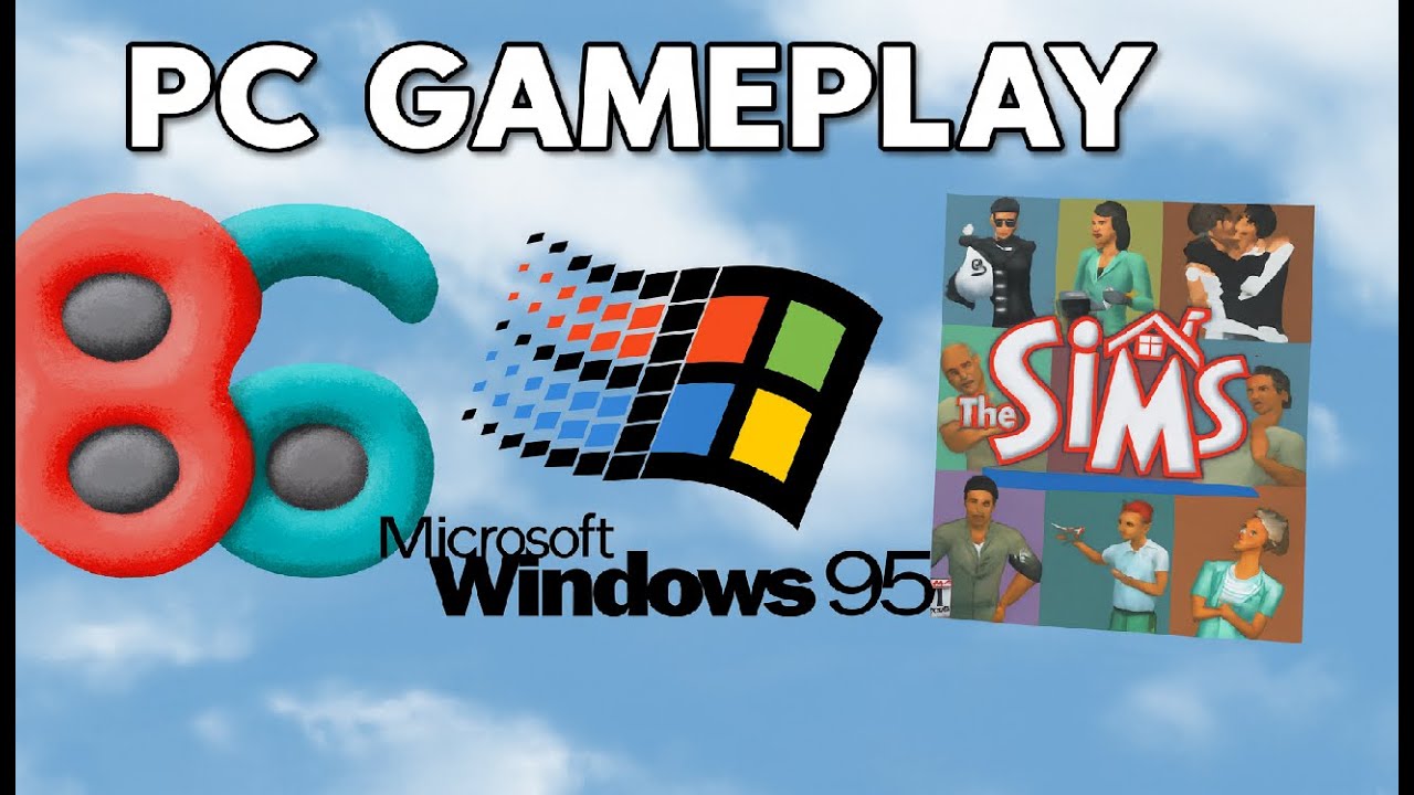 Playing The Sims (2000) on Windows 95 with 86Box