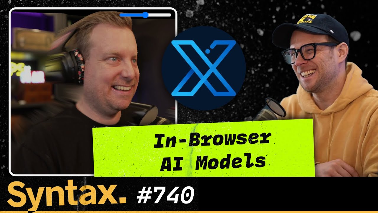 Local AI models in JavaScript, with Xenova of Transformers.js