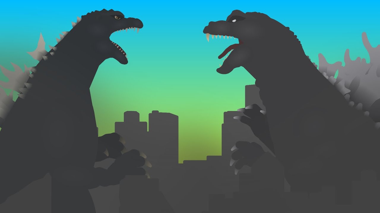 Godzilla (2002) Vs. Godzilla (2001) | Stick Nodes Animation