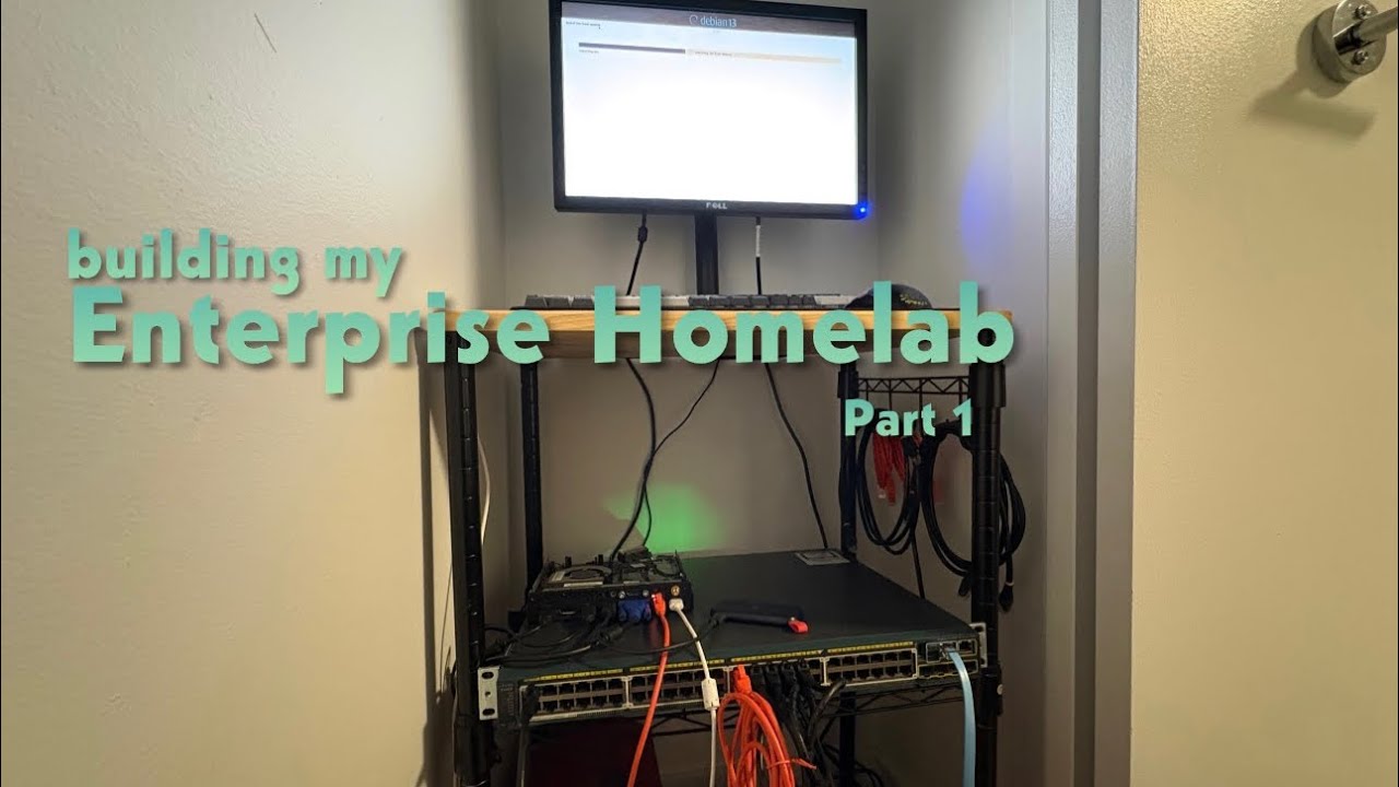 Baby’s first CCNA Homelab PART 1 - tour and demo