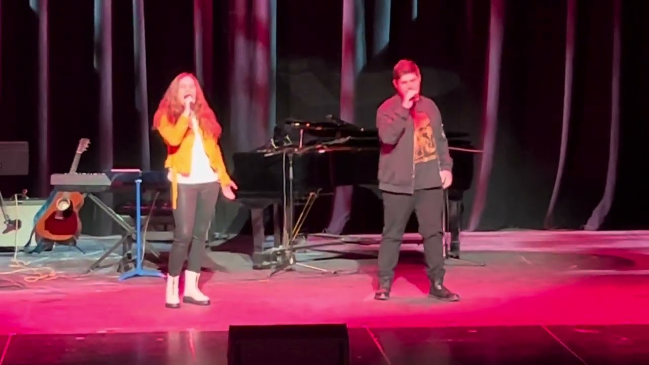 Addison and Austin perform “Under Pressure” at GSB Joe Show