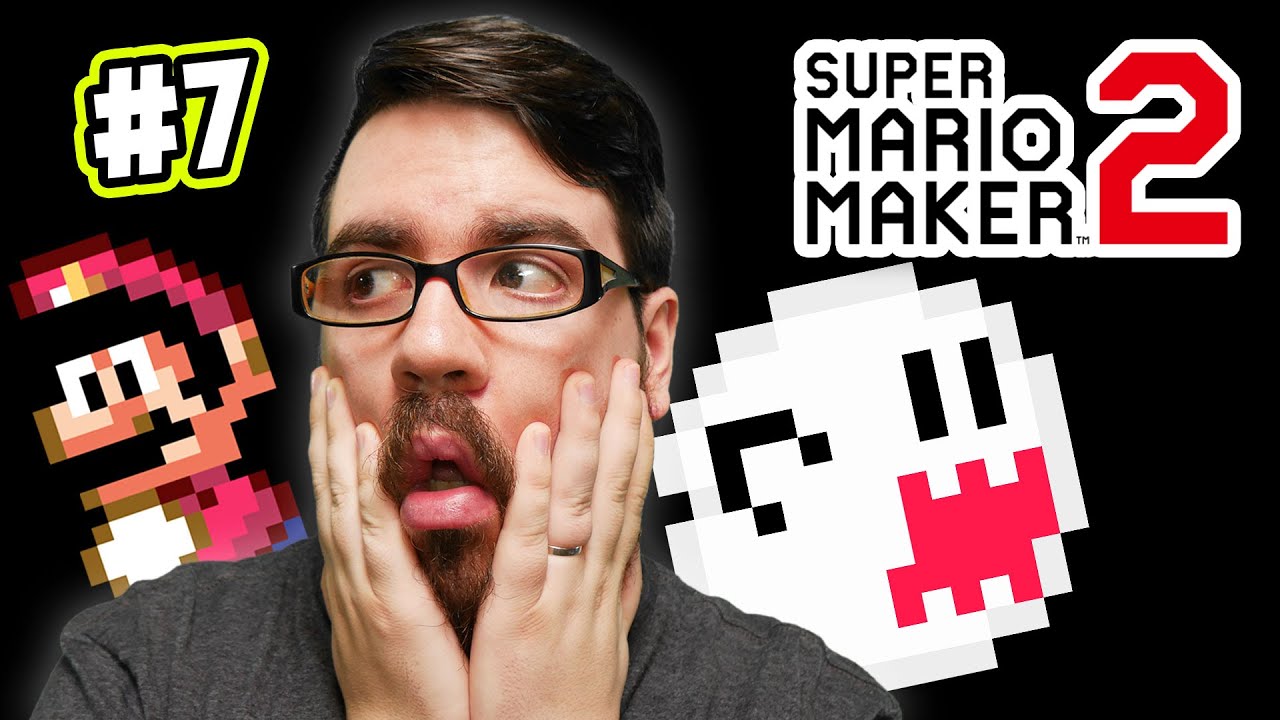 MEDO DO ESCURO NO SUPER MARIO MAKER 2 - Campanha #7