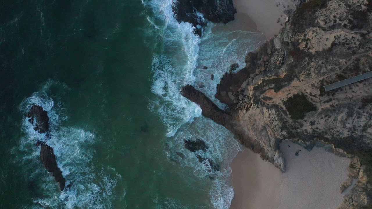Praia do Malh&atilde;o in 4k by drone