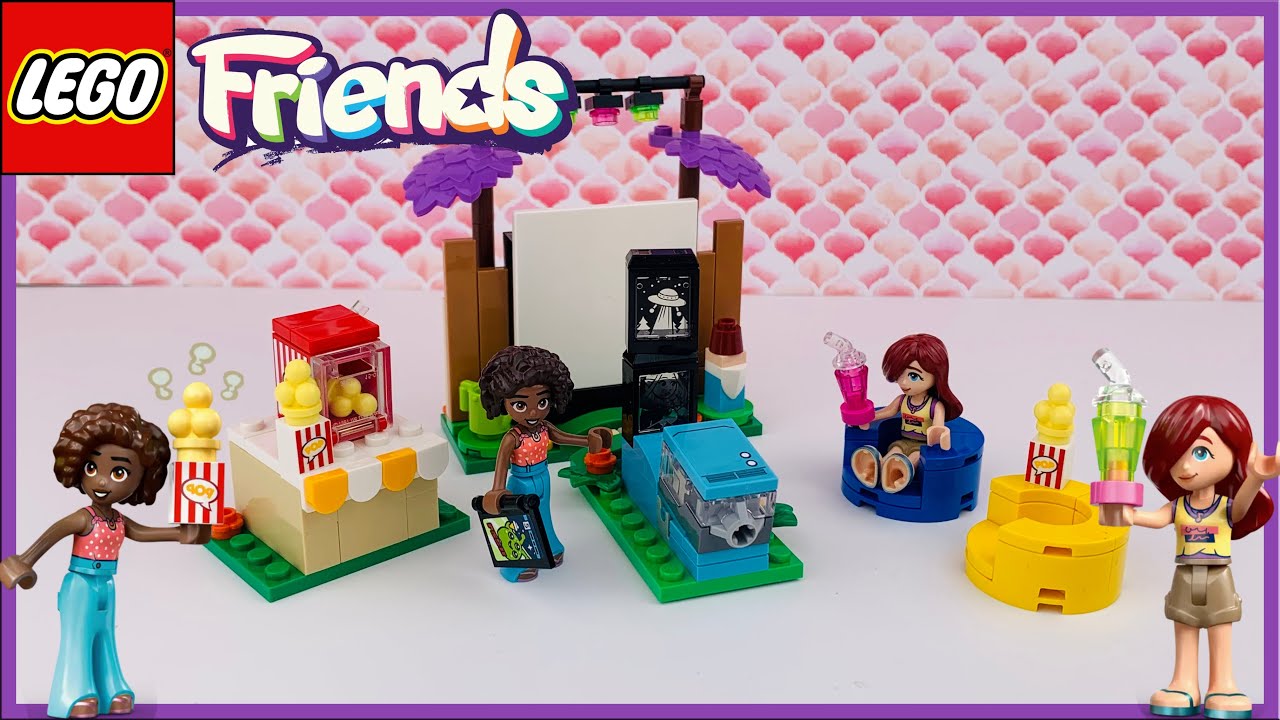 LEGO Friends - Filmabend mit Freunden - Friendship Movie Night - 42642 - Unboxing