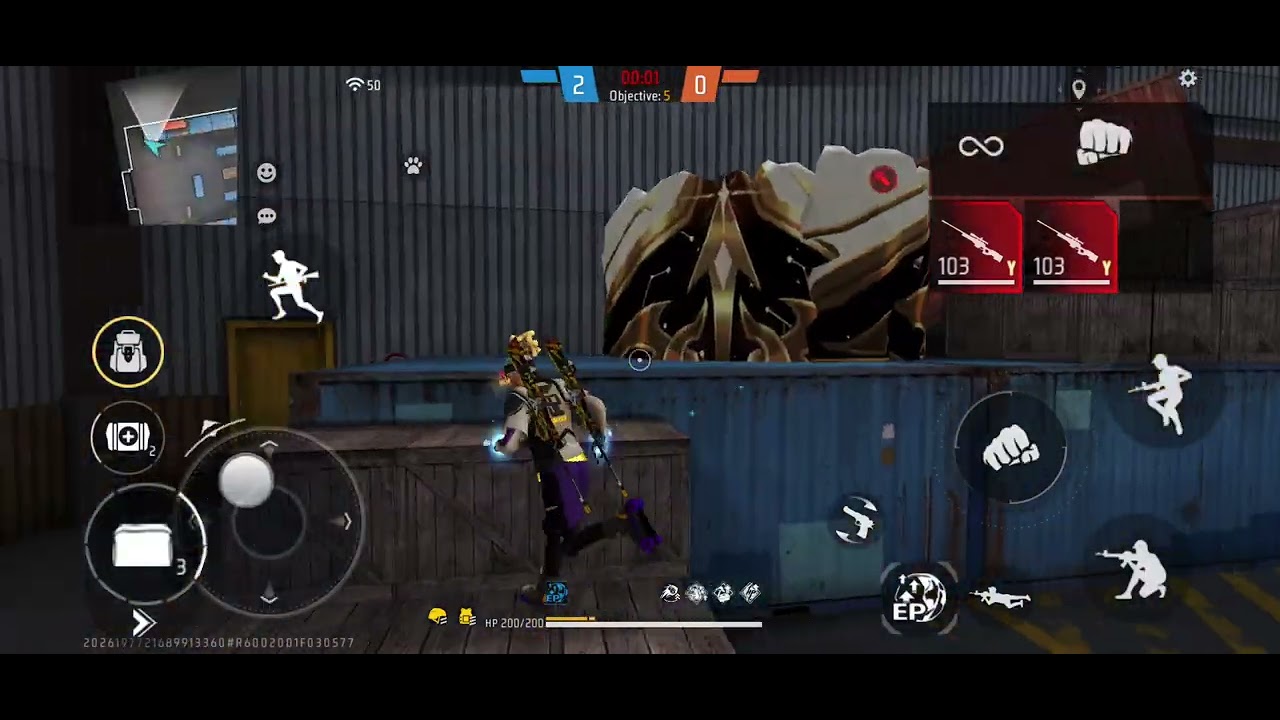 free fire lone wolf with random players #freefire #freefireindia #viral 