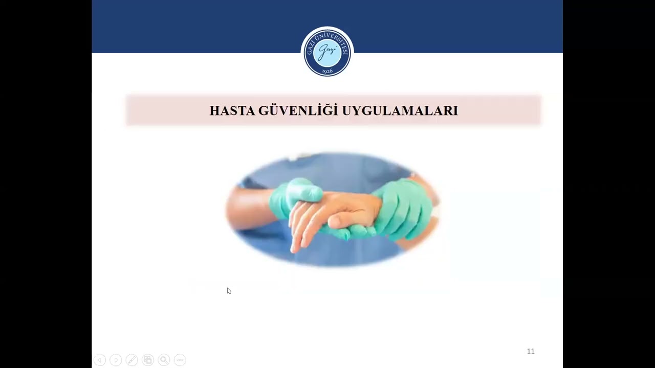 Sağlık Hizmetlerinde Hasta ve Çalışan Güvenliği