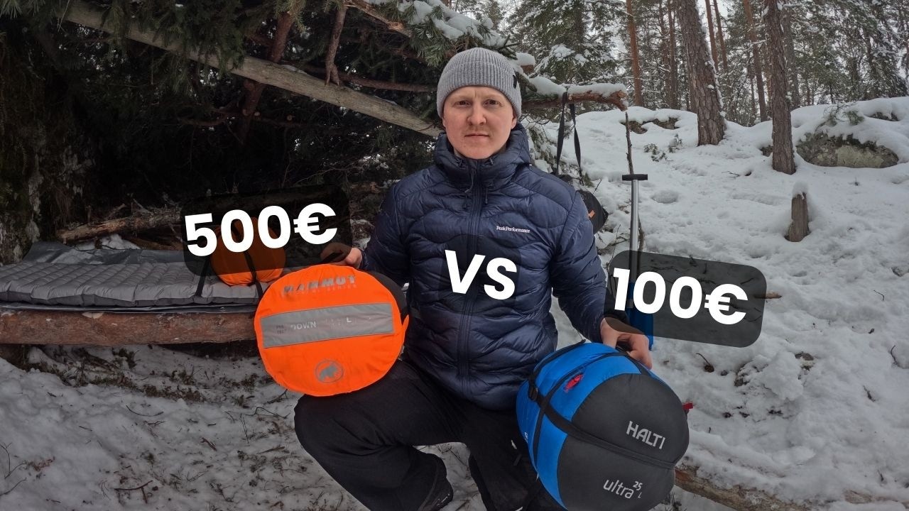 Onko kallis makuupussi oikeasti parempi kuin halpa?