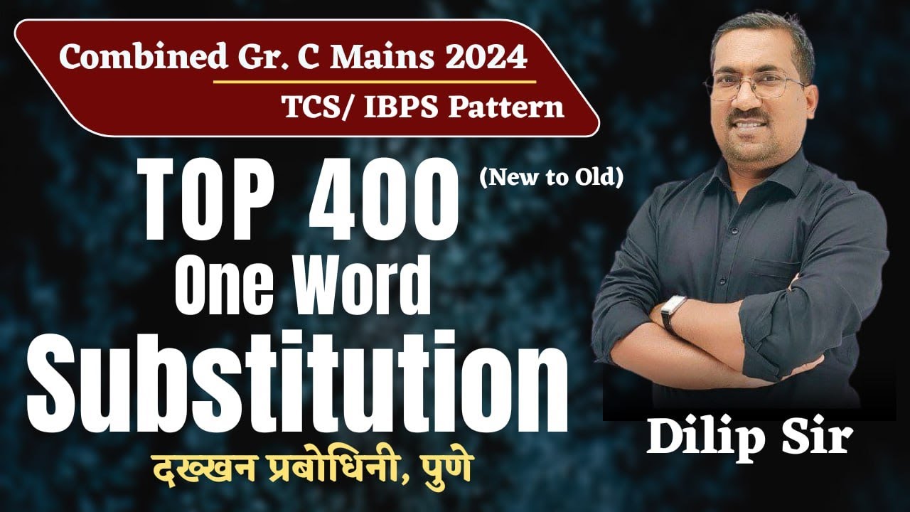 Top 400 One Word Substitutions