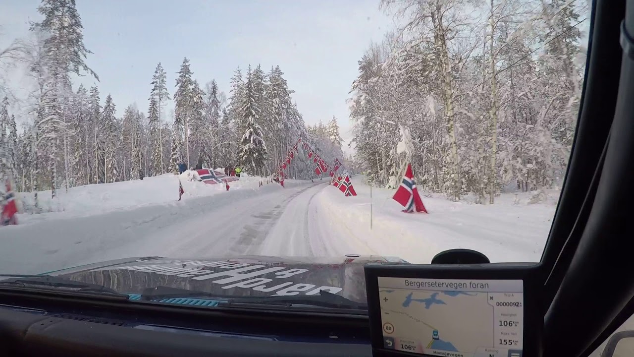 Rally Finnskog 2018 ss5. Ruben Bjerknes