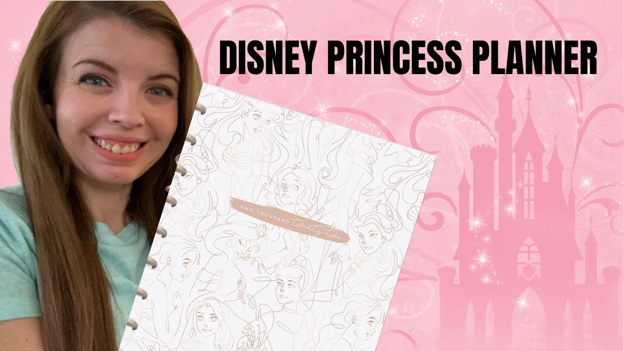 THE HAPPY PLANNER 2022 DISNEY PRINCESS CLASSIC 12 MONTH PLANNER REVIEW AND SNOW WHITE PLAN WITH ME