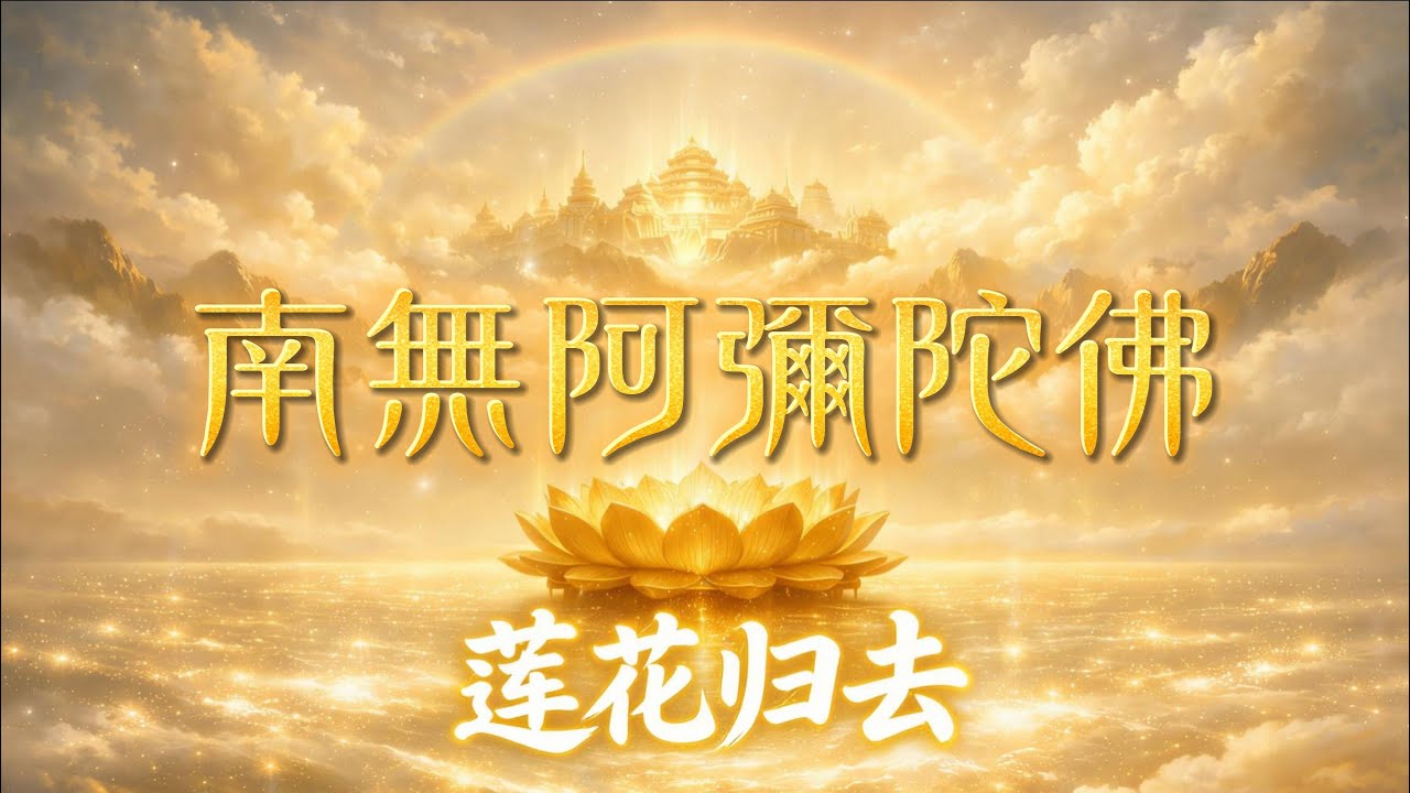 【催淚佛曲】《蓮花歸去》聽哭無數人 🕯️ 娑婆非故鄉，極樂是歸途 | 南無阿彌陀佛 | 治癒心靈