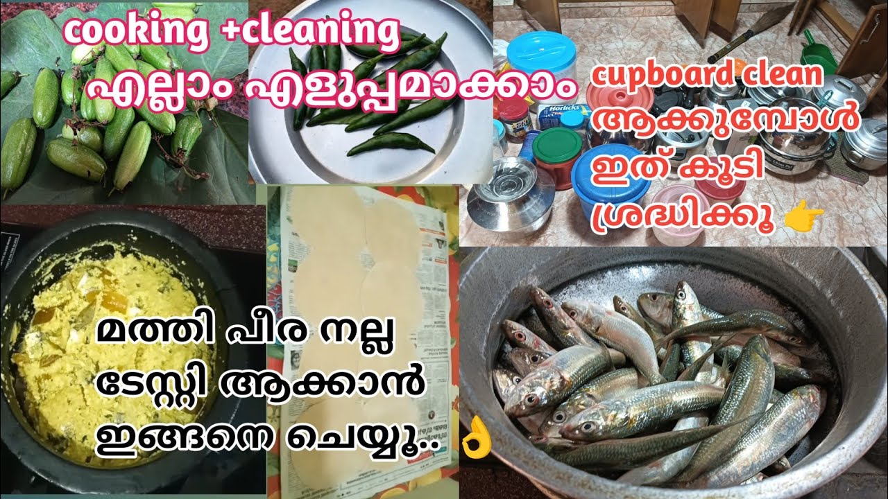 cooking ഉം cleaning എല്ലാം ആയിട്ട് നല്ല തിരക്കായിരുന്നു /busy day in our life