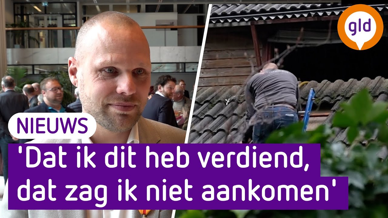 Marcel redde buurvrouw uit brandend huis