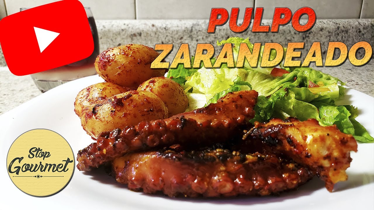 PULPO ZARANDEADO - COCCION MAS RAPIDA Y FACIL - PAPAS PICANTES