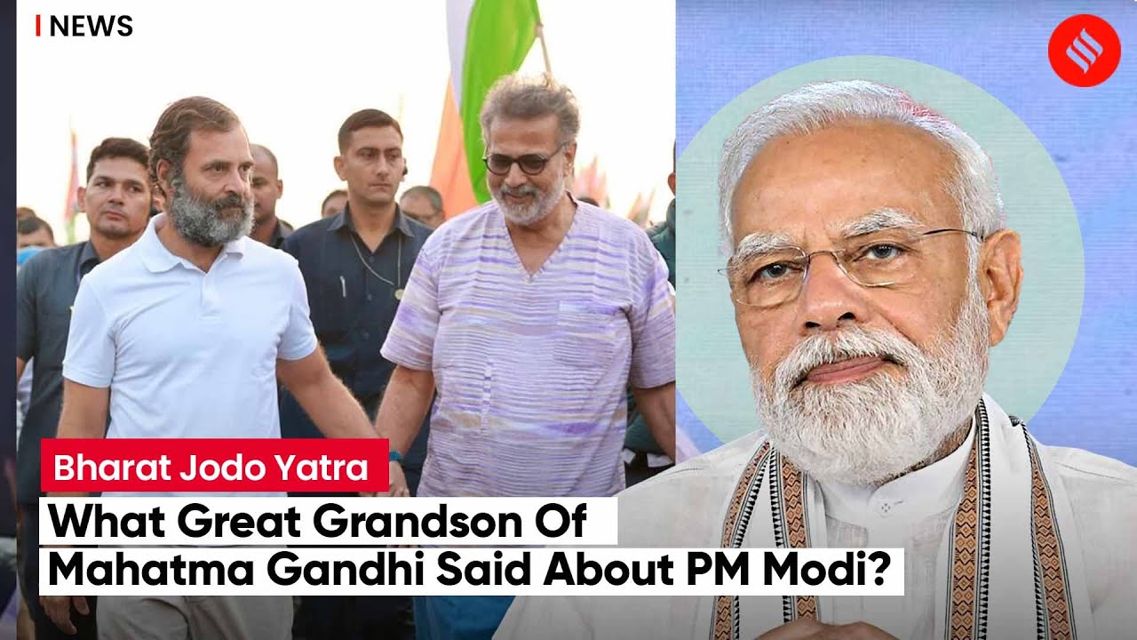 “Rahul’s Yatra Reflects Bapu’s Freedom Struggle” : Great Grandson Of Mahatma Gandhi