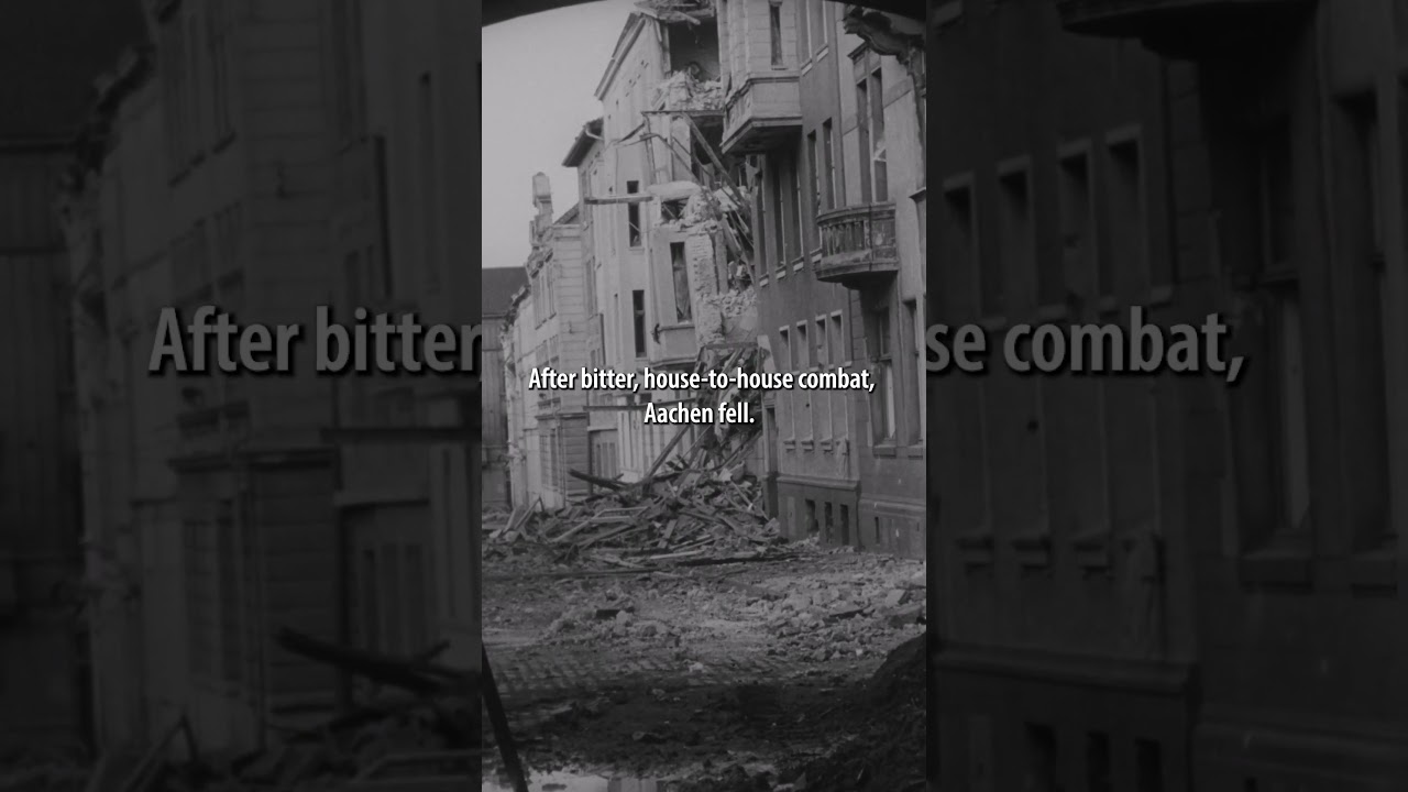 WWII History: the Battle of Aachen