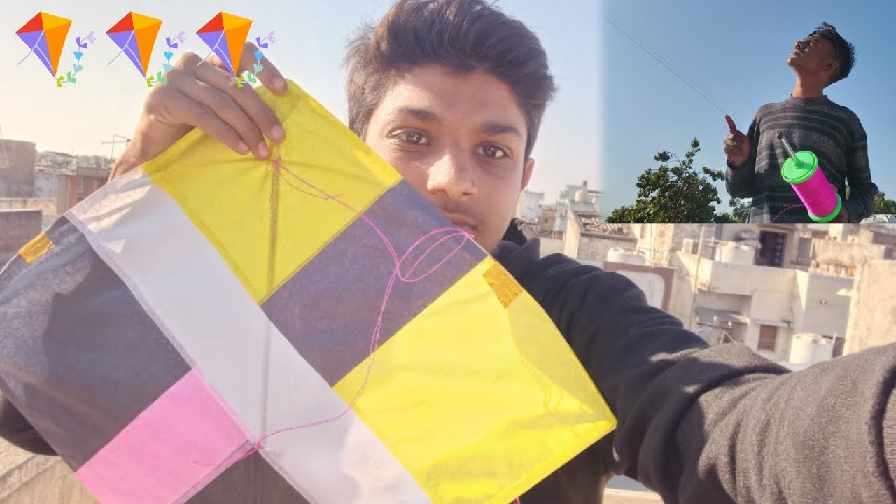 Aje giya ta Shankar Tekari patang udadva 🪁