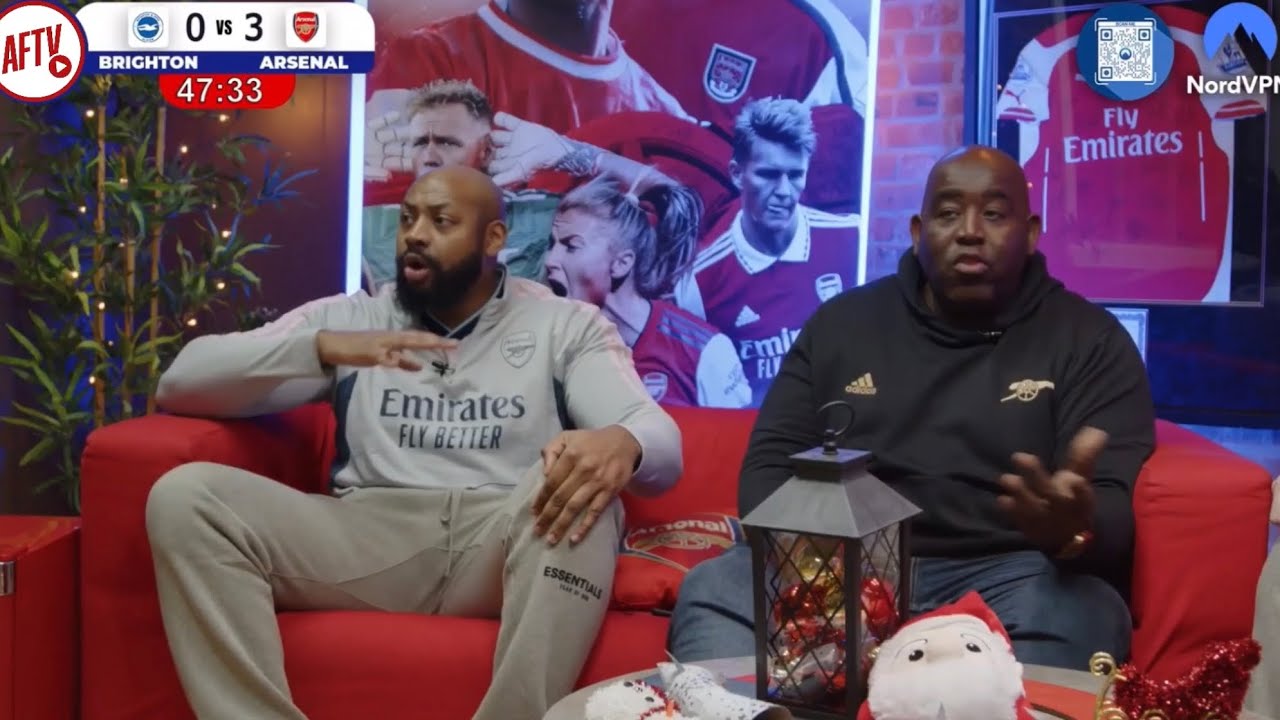 AFTV react to Nketiah goal, Brighton & Hove 0-3 Arsenal