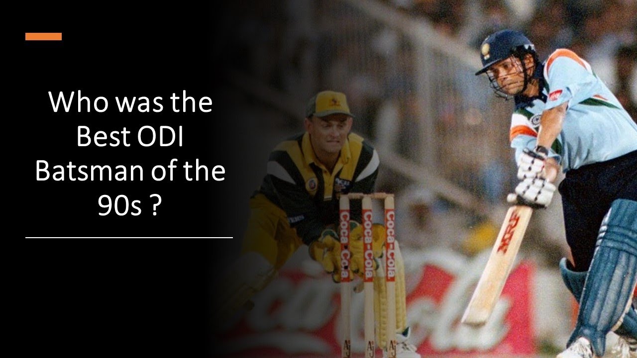 Who was the Best ODI Cricket Batsman of the 90s ? | Cricket