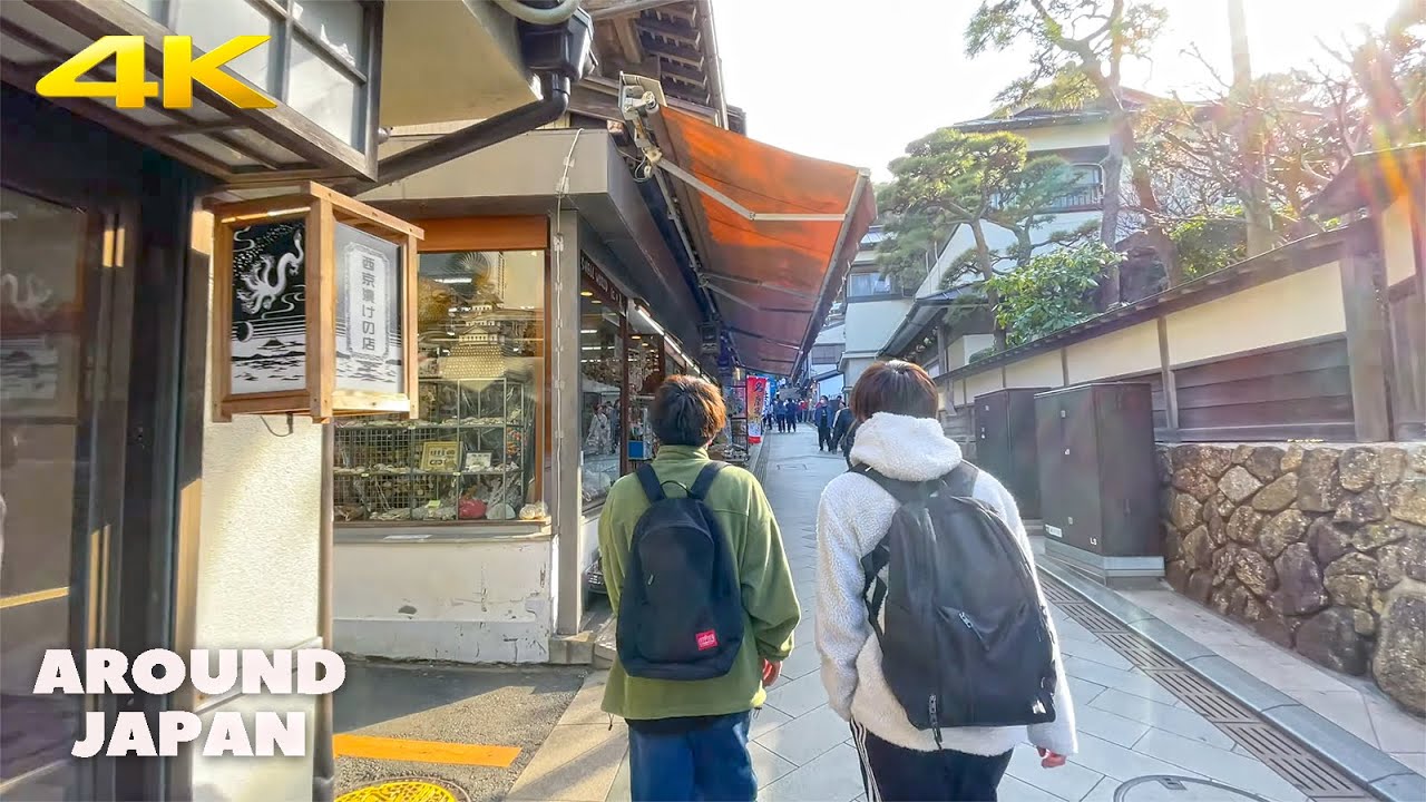 🇯🇵 Short Walk in Enoshima Island - 2022 Fujisawa・4K