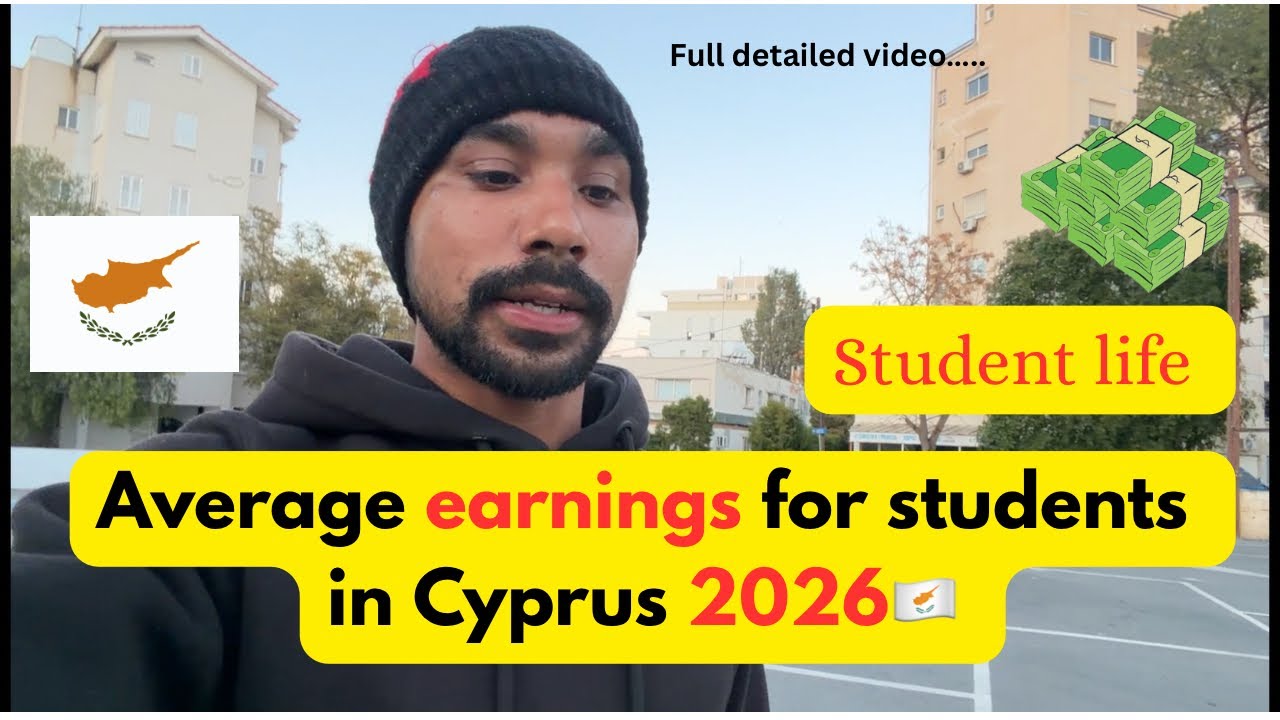 Average Student Earnings in Cyprus 2026 💰 💵 Real Salaries from Part-Time Jobs (Full Breakdown)