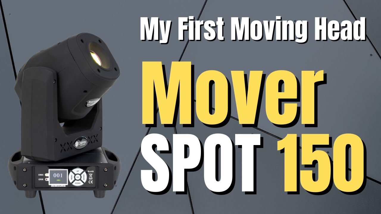 Colorkey Mover 150 - DJ Lighting Moving Head Overview