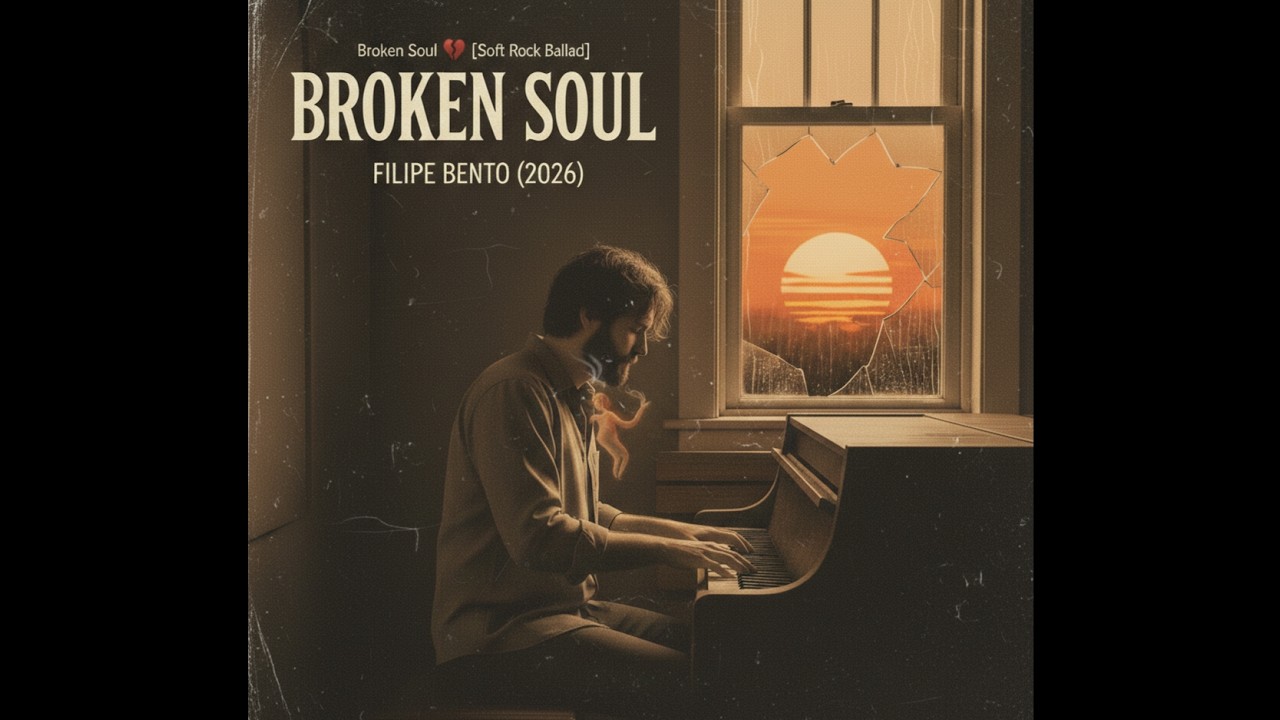 Broken Soul - Filipe Bento (Official Music Video, 2026) 🎹💔 #PianoBallad #IndieArtist #NewMusic2026