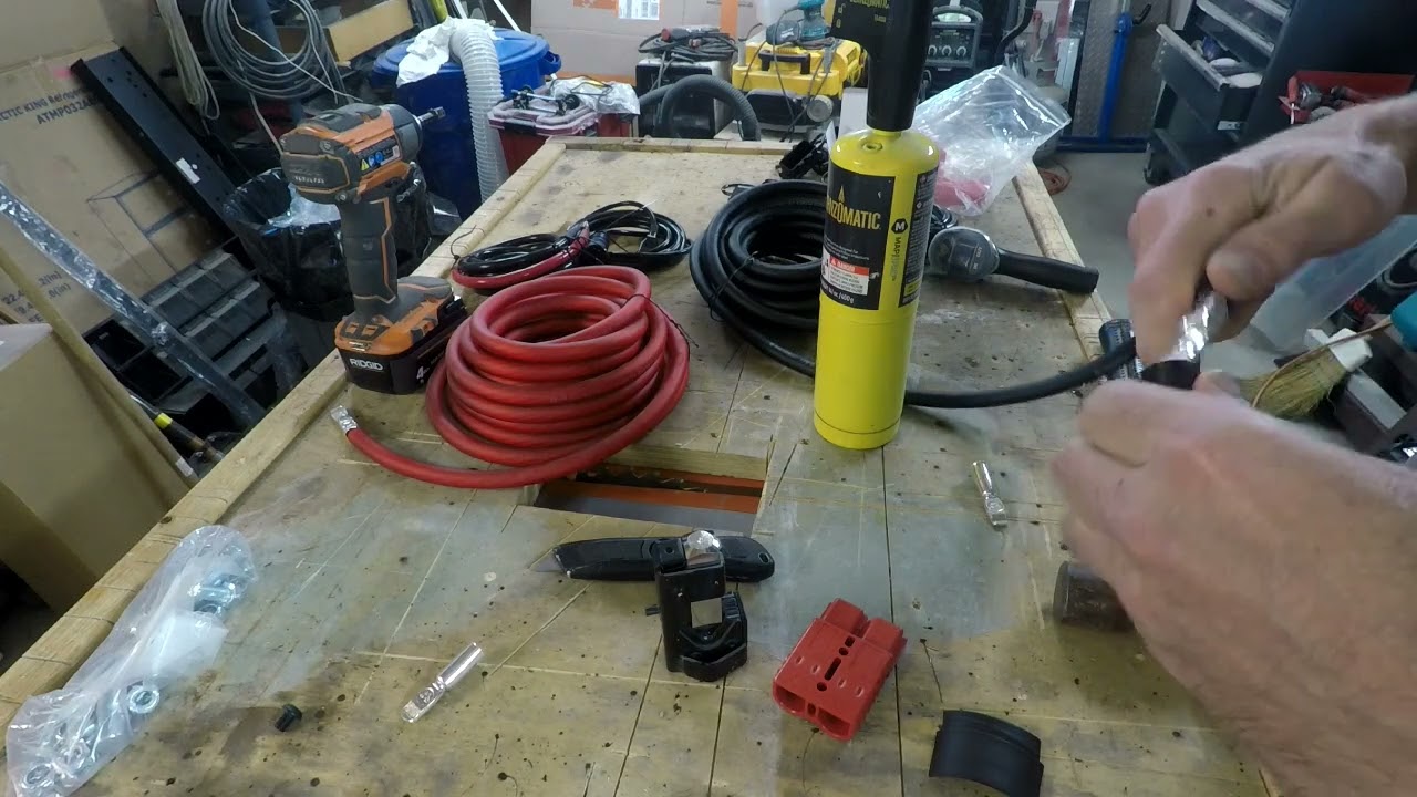 How to crimp Giant wire for a winch Part 1