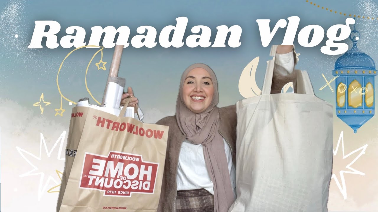 Ramadan Vlog 2026 🌙 | XXL Deco Haul | Hijabflowers