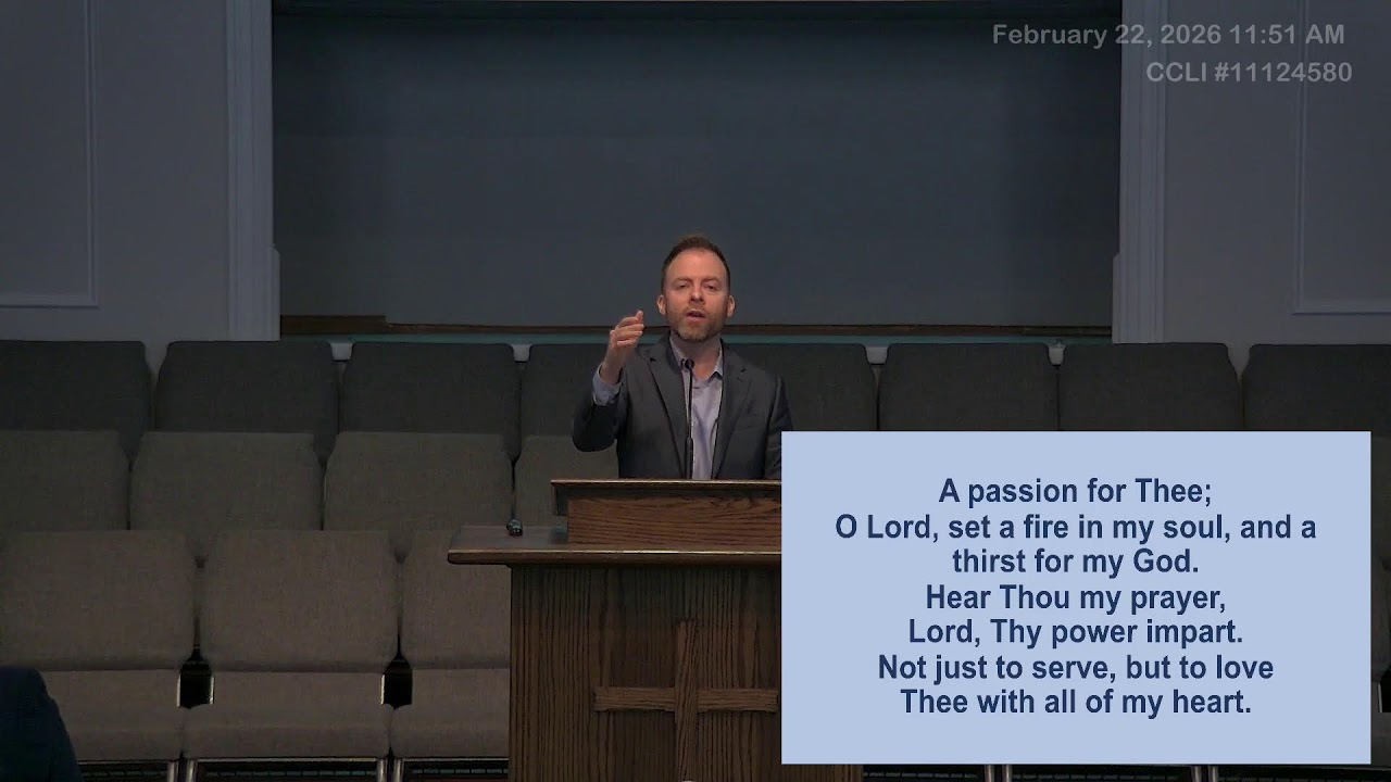 02/22/26 Sunday Service