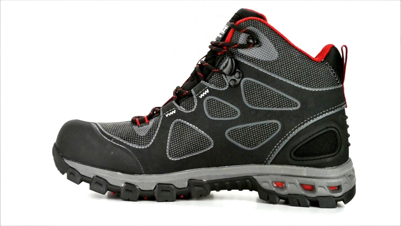 Men's DeWalt Lithium Steel Toe Waterproof Work Boots DXWP10003-RED @ Steel-Toe-Shoes.com