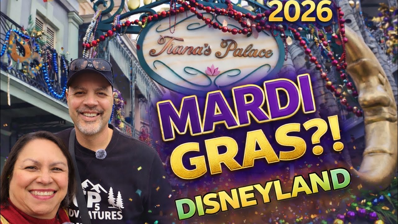 Disneyland Mardi Gras 2026 - Entertainment, Fun and Treats