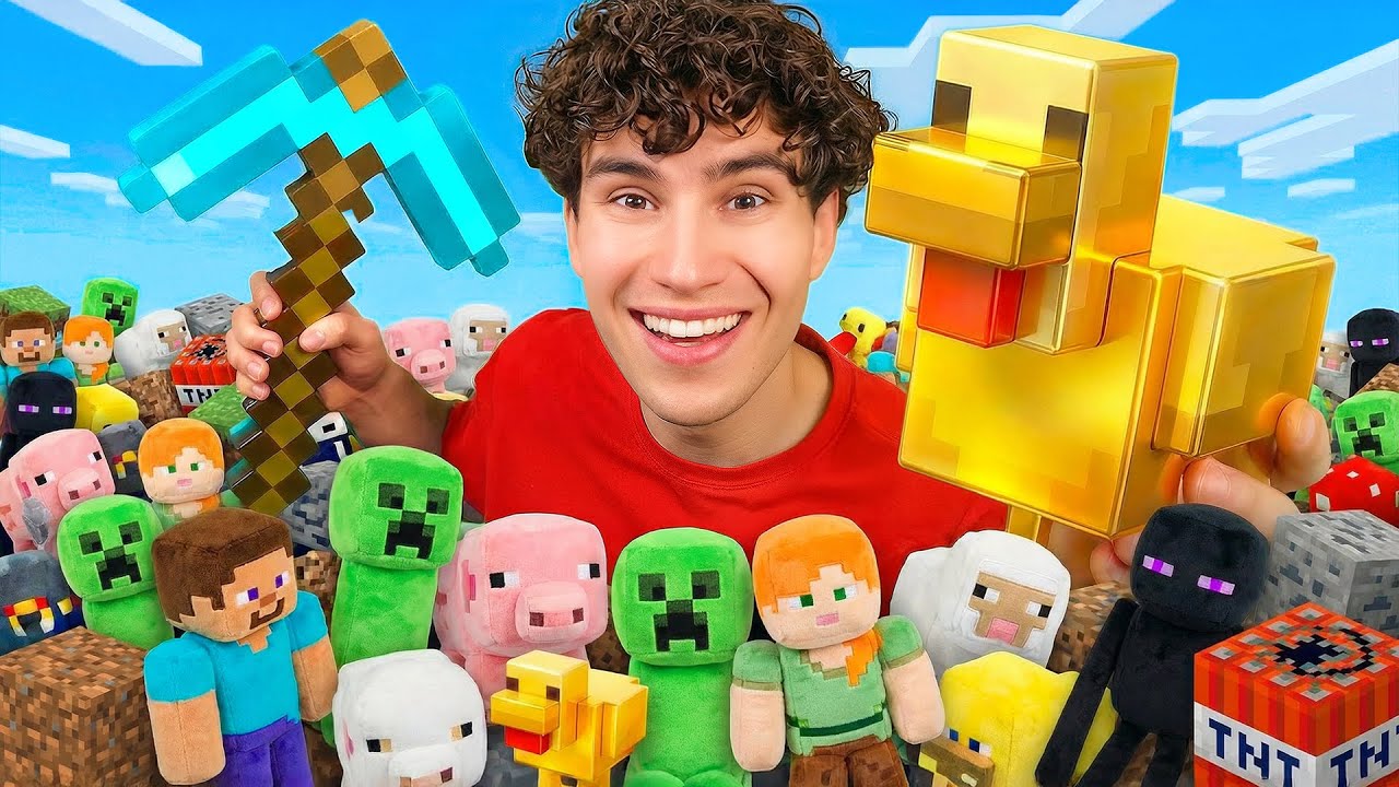 Ik Open 30 Mysterieuze Minecraft Speeltjes (Zeldzame Gouden Kip)
