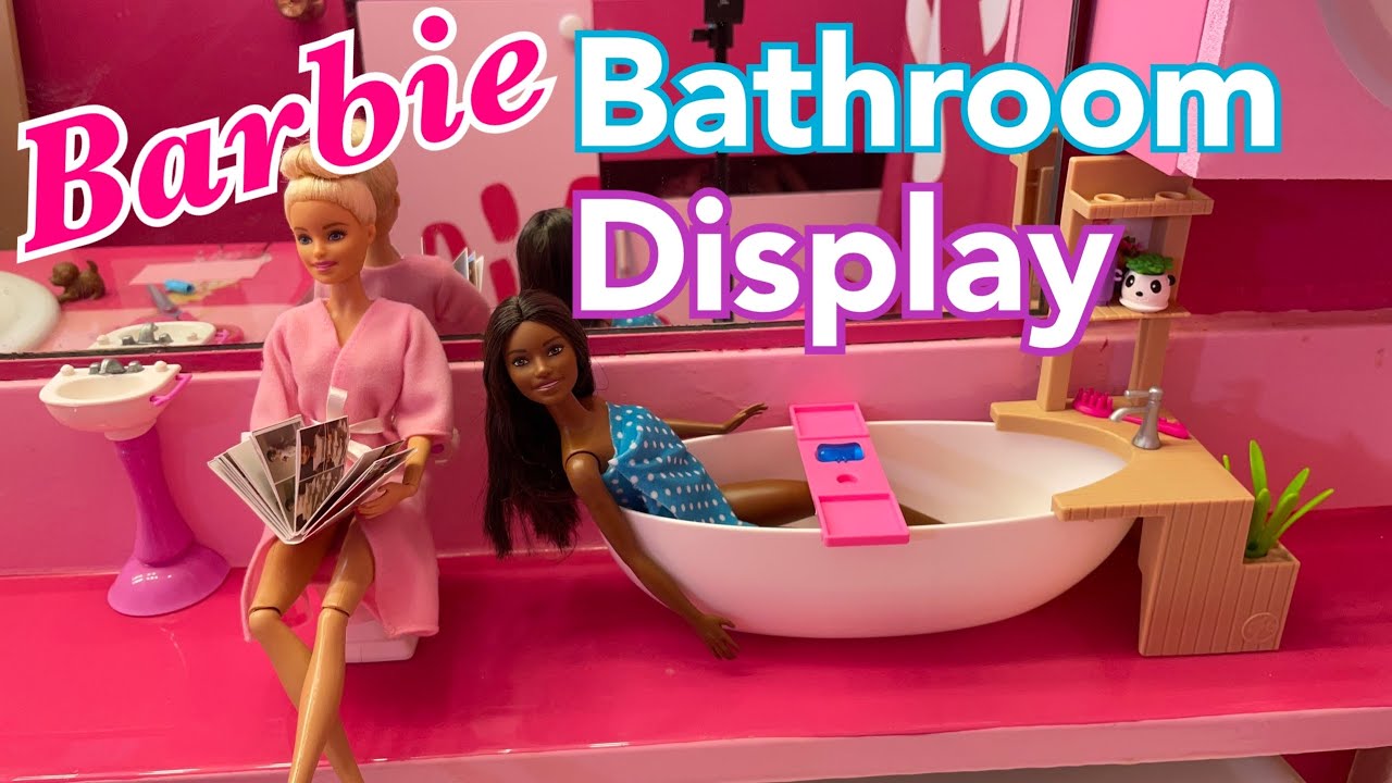 BARBIE FIZZY BATH PLAYSET 2021 from PINK BATHROOM!!!