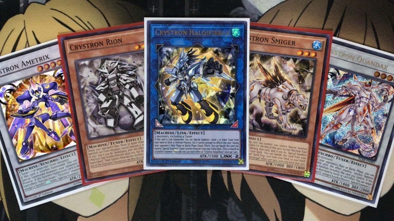 My Crystron Yugioh Deck Profile for Post Duel Overload