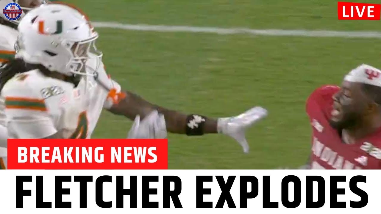 Mark Fletcher Explodes After Miami’s Heartbreaking CFP Loss🔴 LIVE BREAKING NEWS