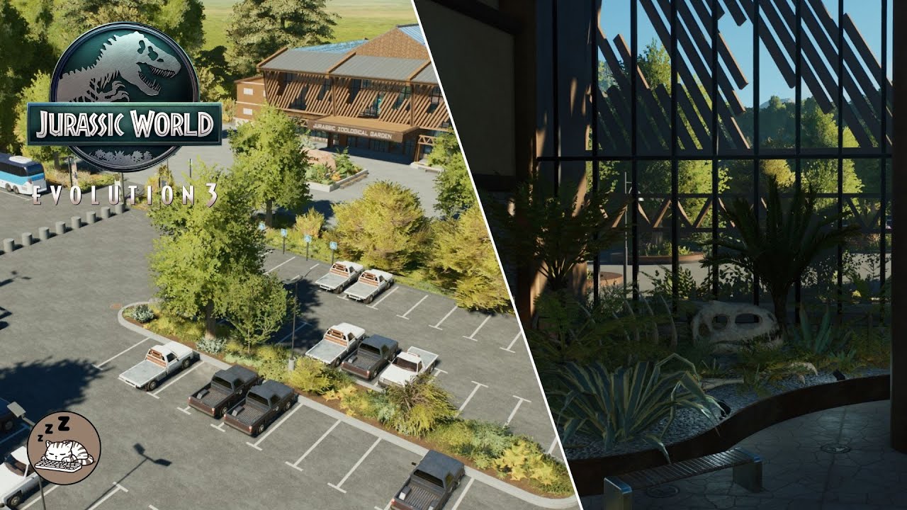 Building my FIRST PARK in JURASSIC WORLD EVOLUTION 3 Speedbuild | Jurassic Zoological Garden 