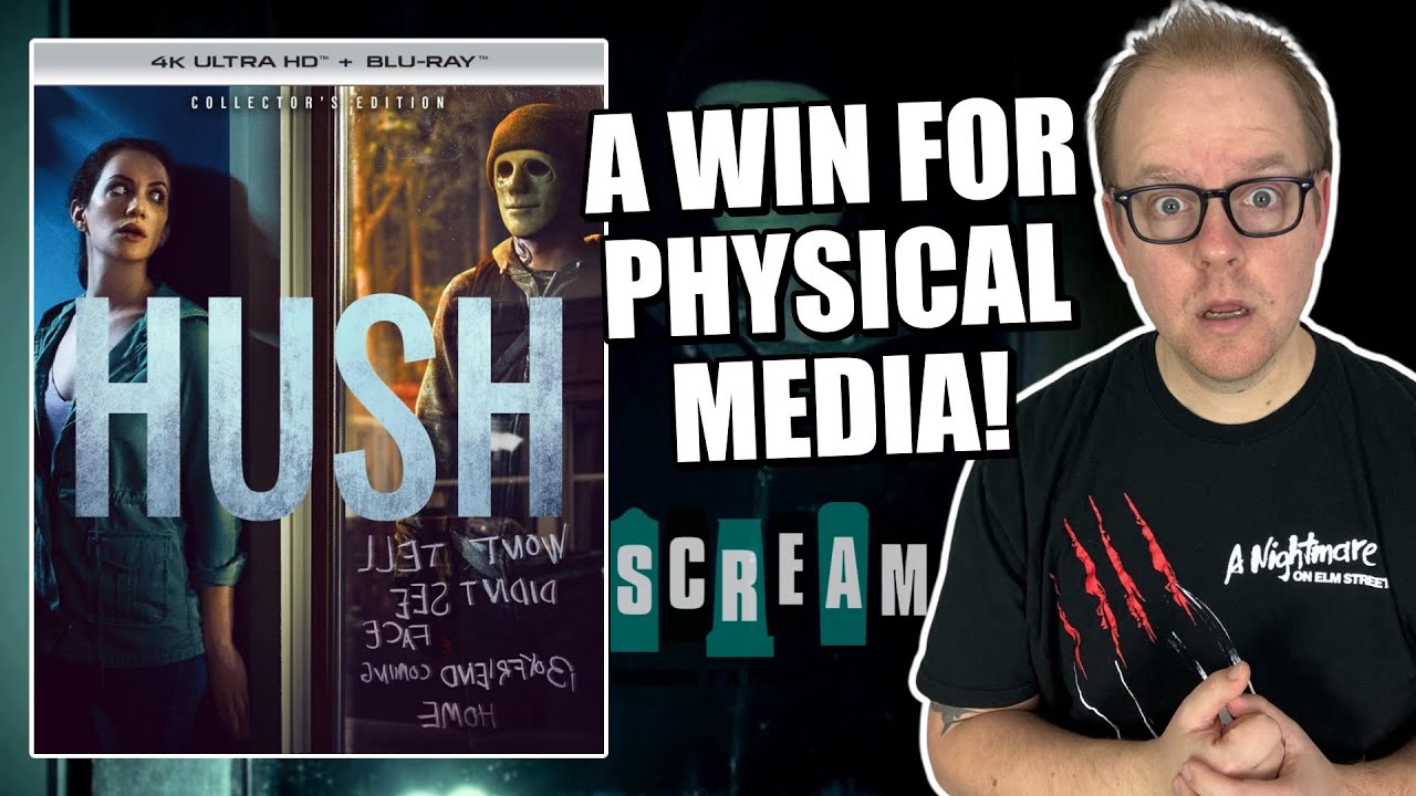 Hush (2016) 4K UHD Review | Scream Factory | A Total WIN For Physical MEDIA!
