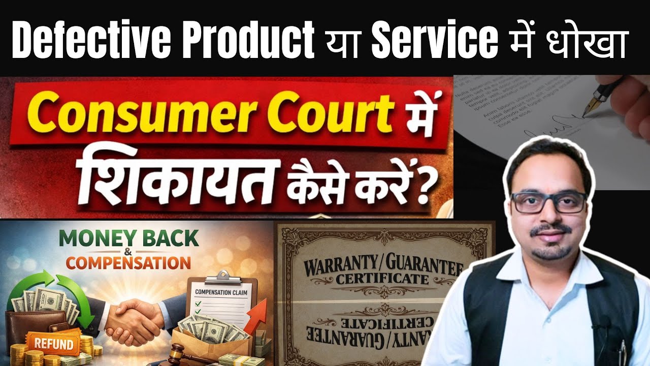 Defective Product या Service में धोखा | Consumer Court में Complaint कैसे करें | Consumer Rights