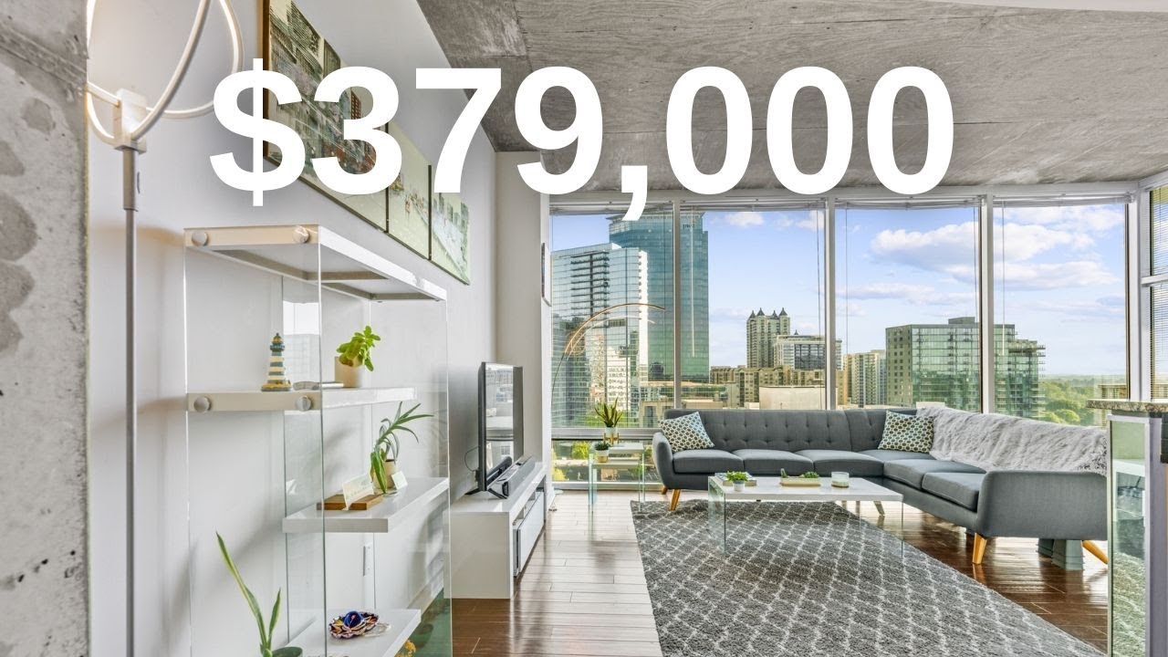 Tour a LIGHT FILLED $379,000 Condo in Midtown, Atlanta - Real Estate 2022