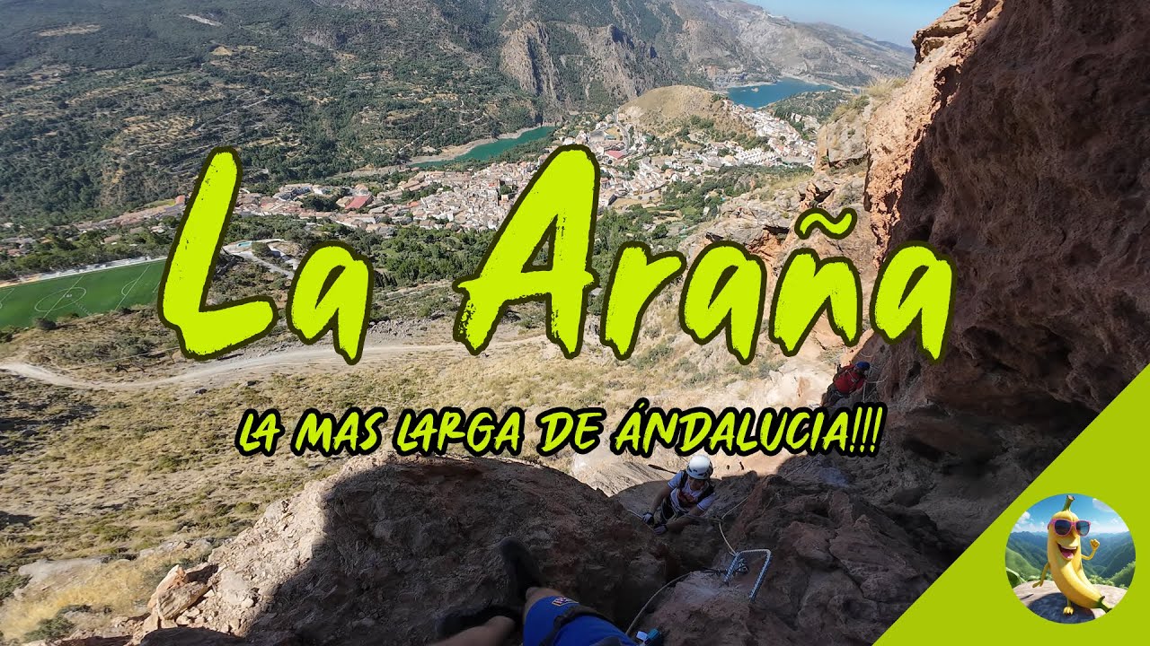 LA FERRATA MAS LARGA DE ANDALUCIA || Ferrata La Araña Granada