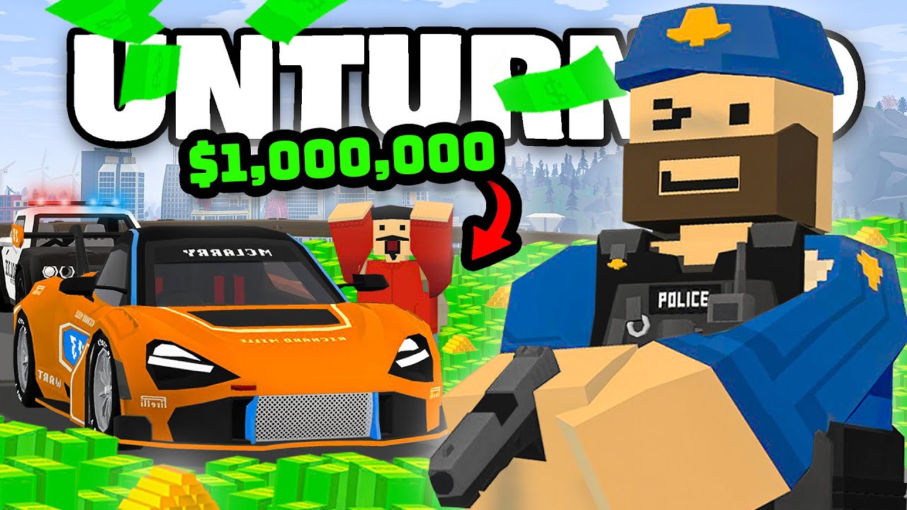 I MADE MILLIONS AS A FAKE COP IN LIFE RP! (Unturned Life RP #96)
