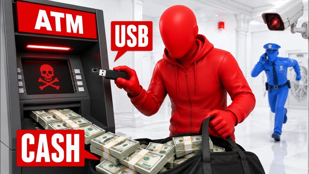Как хакер опустошил банкоматы при помощи обычной USB-флешки